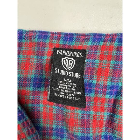 Vintage Warner Bros Looney Tunes Tweety Bird Flannel Nightgown Pajama S/M - Picture 7 of 7